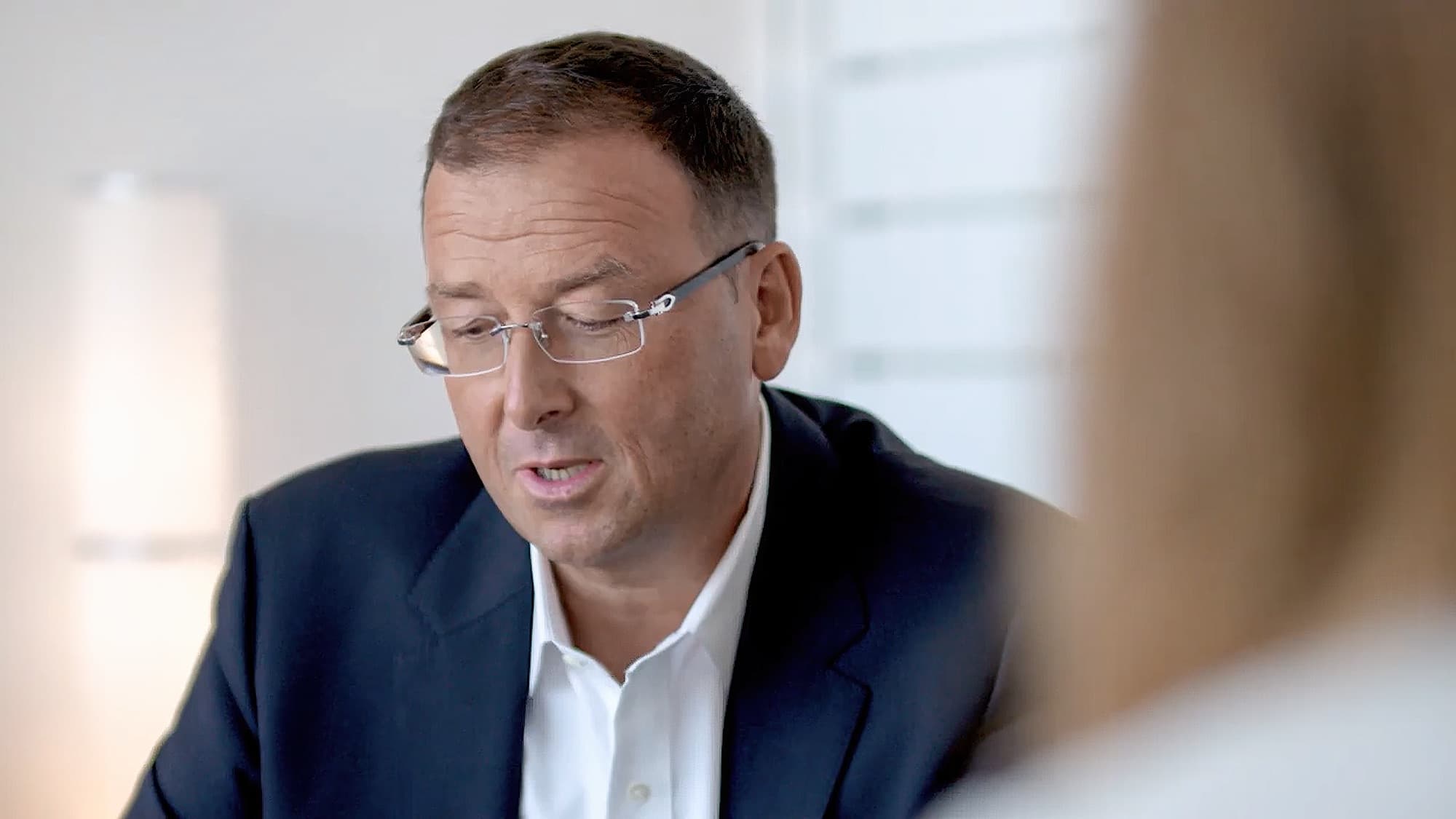 Marco Quinter im Beratungsgespräch